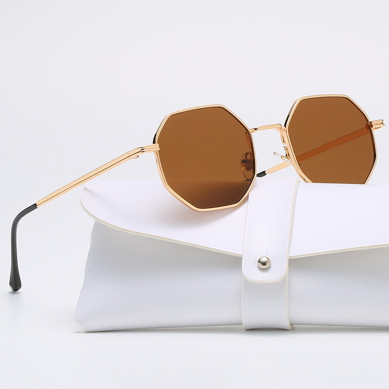 Lunettes de soleil pour femmes Fashion Polygon - Protection UV 400