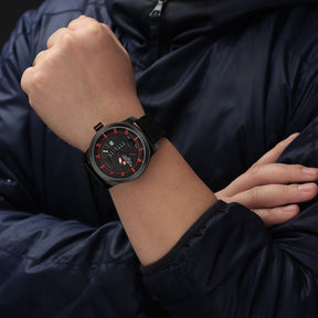 Montre sport décontractée NaviForce pour hommes