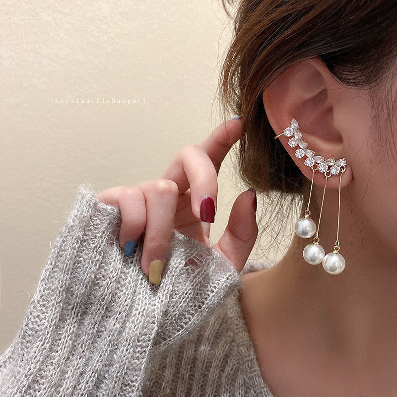 Boucle d'oreille bord de luxe