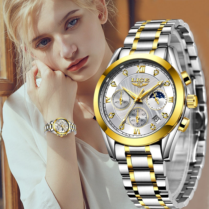 Montre Lige Femme Acier - Etanche