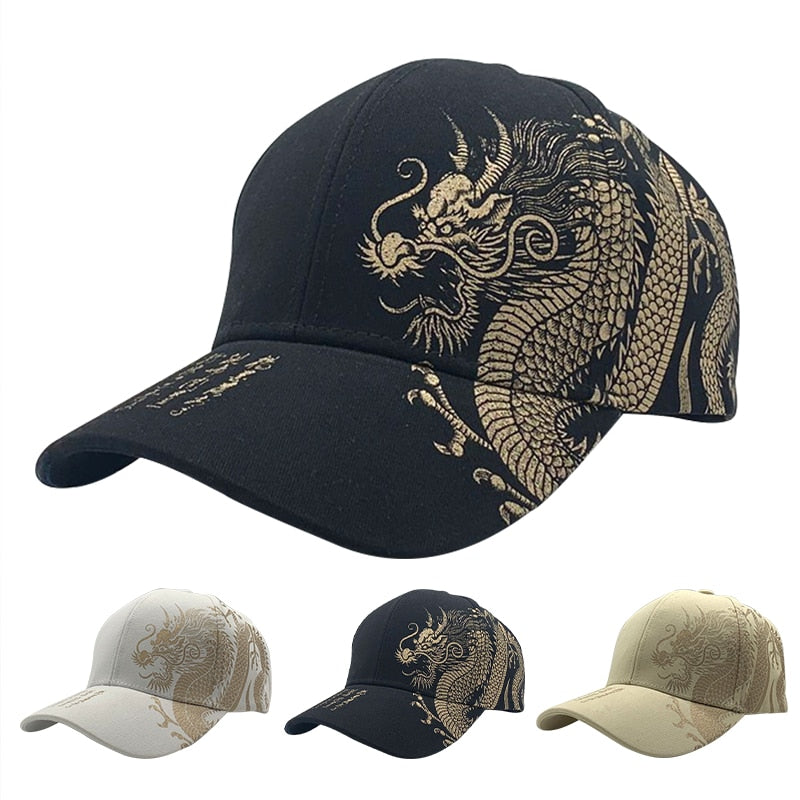 Casquette Dragon pour hommes avec protection solaire UV