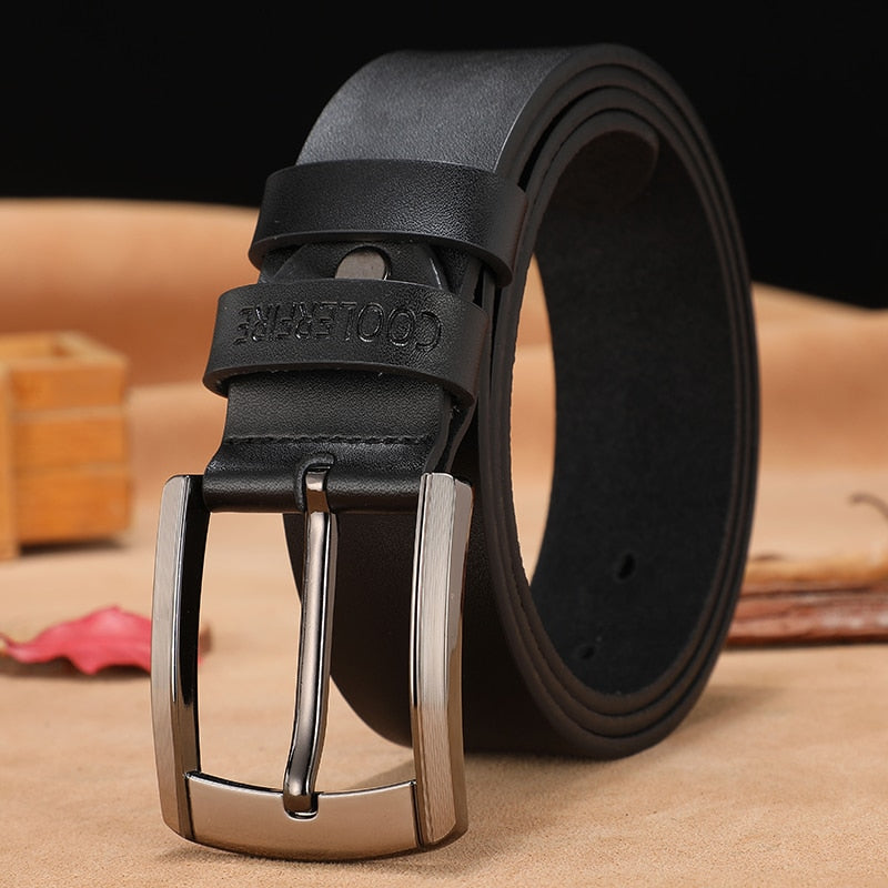 Ceinture pour homme de style cowboy - en cuir véritable