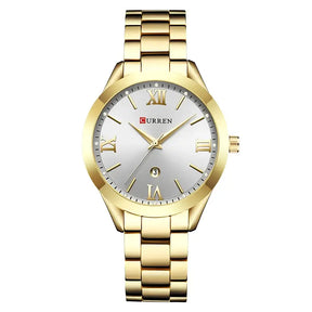 Montre en acier pour femmes Curren