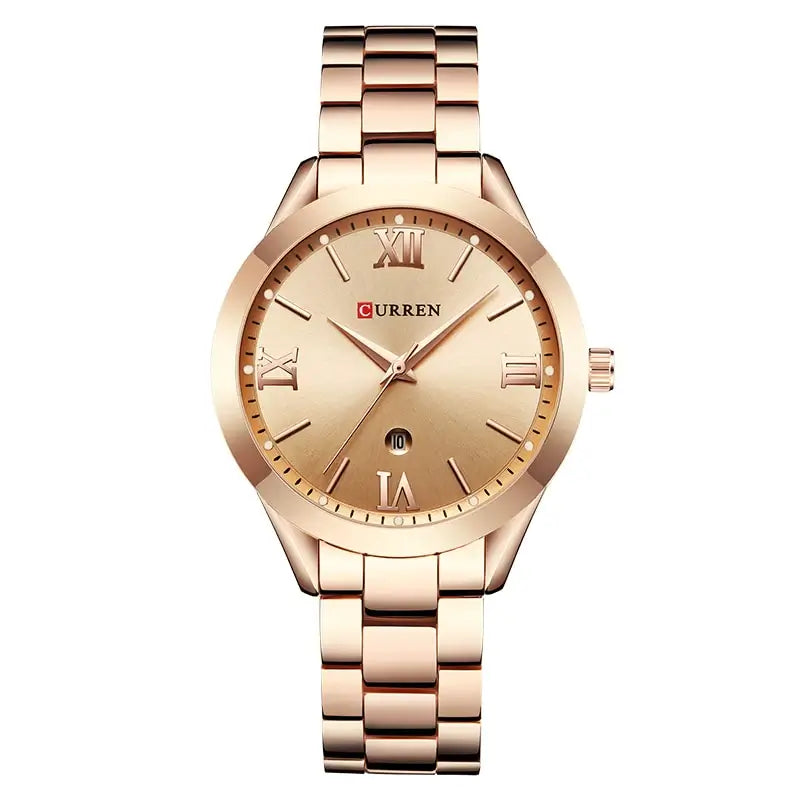 Montre en acier pour femmes Curren